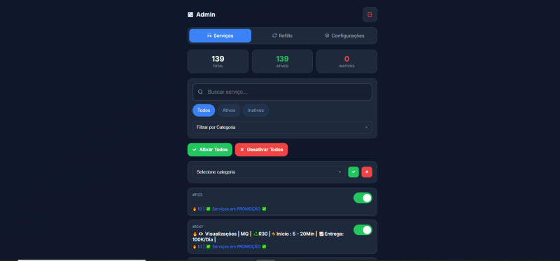 Módulo de Histórico de Pedidos para painel  smm - Imagem 1